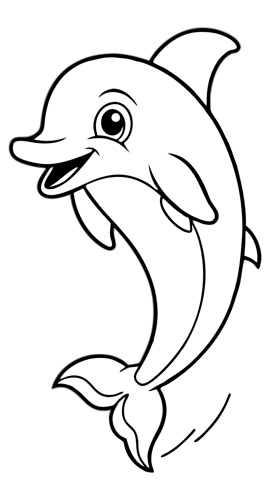 coloriages dauphins à imprimer